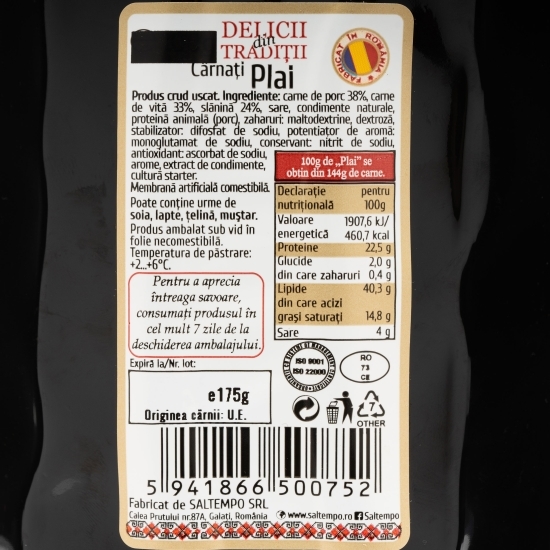 Cârnaţi Plai 175g