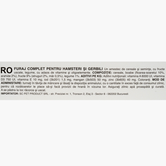 Hrană pentru hamsteri Grandmix 1kg