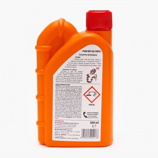 Gel Forte pentru desfundat țevi 0.5l
