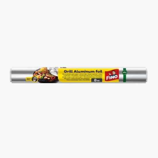 Folie aluminiu pentru grătar 8m