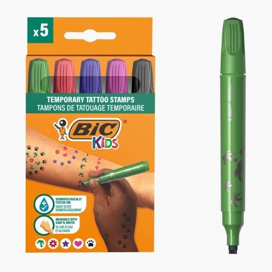 Tatuaje temporare Kids, 5 ștampile
