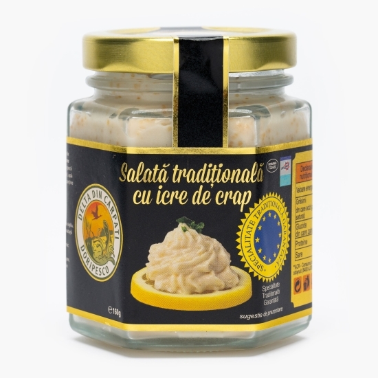 Salată tradițională cu icre de crap 160g