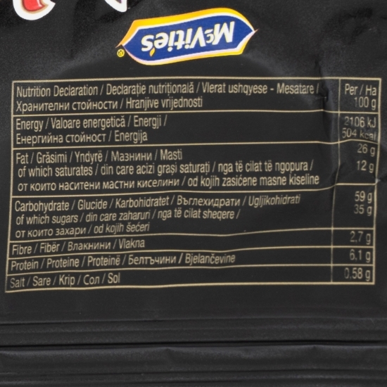 Biscuiți de cacao umpluți cu cremă cacao (30%) Intense 80g