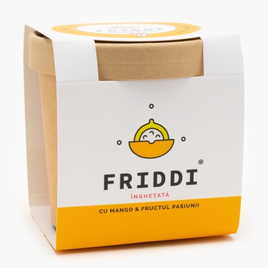 Înghețată cu mango și fructul pasiunii, 300ml (250g)