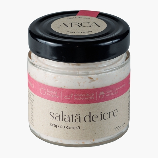 Salată de icre de crap cu ceapă 190g