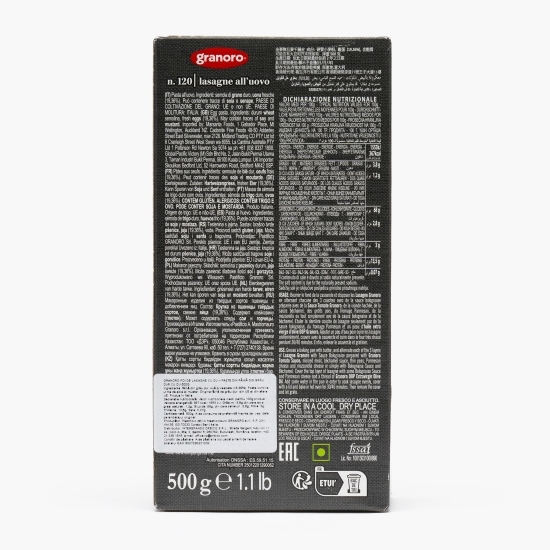 Foi de Lasagna cu ou N.120 500g
