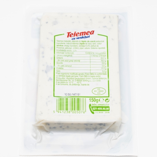 Telemea cu verdețuri 150g