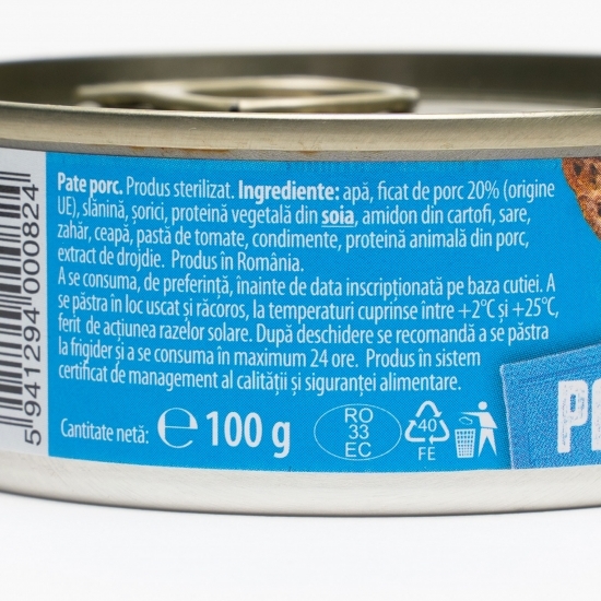 Pate de porc 100g