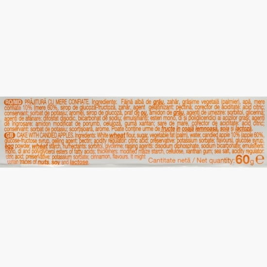 Prăjitura casei cu mere confiate 60g