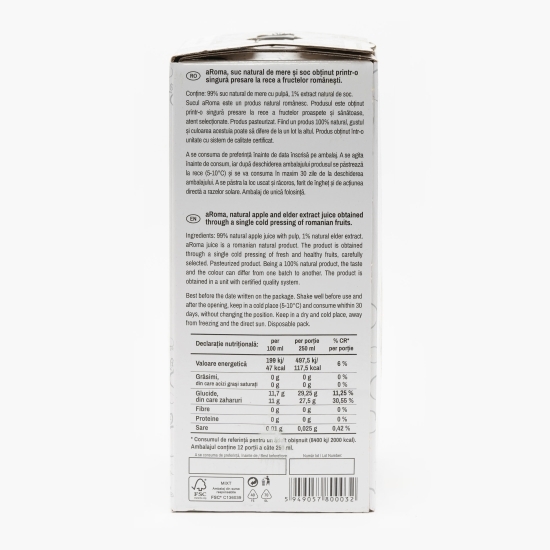 Suc natural de mere și soc 3l