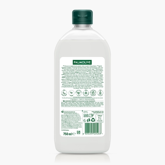 Rezervă săpun lichid Naturals Milk&Olive, refill 0.75l