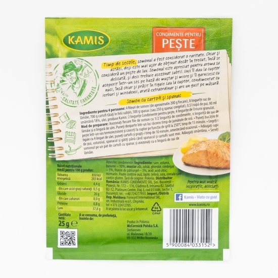 Condimente pentru pește 25g