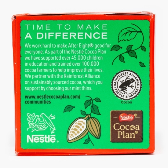 Praline de ciocolată neagră cu mentă și căpșuni 200g