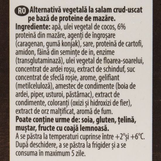 Salam vegetal crud-uscat 240g