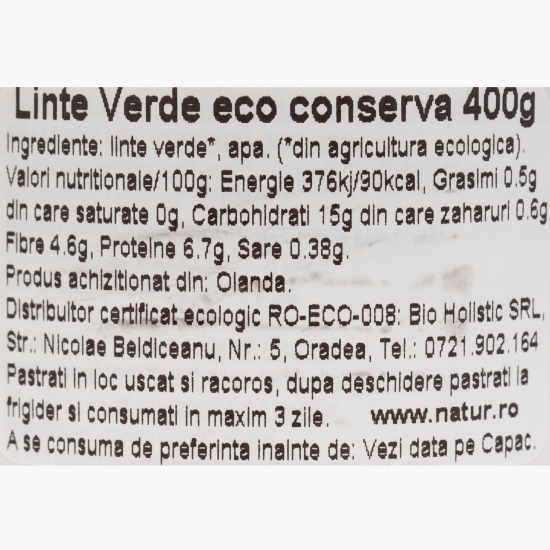 Linte verde eco 400g