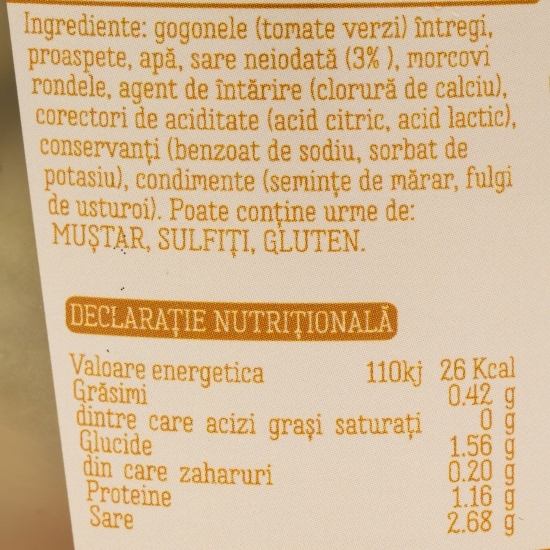 Gogonele murate 800g