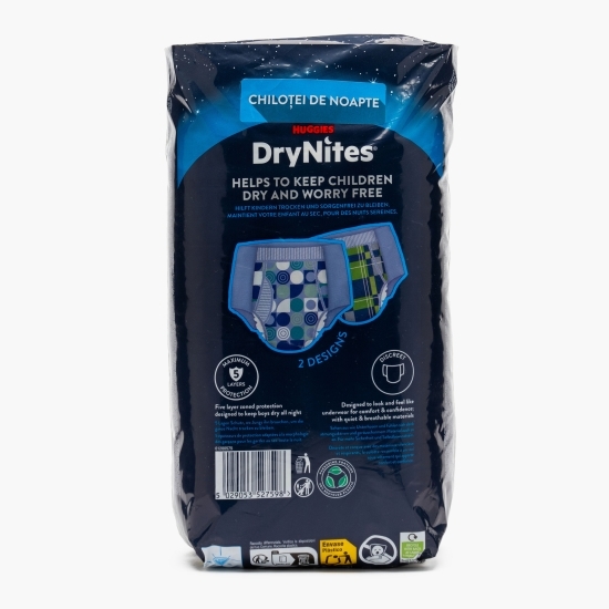 Scutece incontinență DryNites băieți, 8-13 ani, 30-48kg, 9 buc