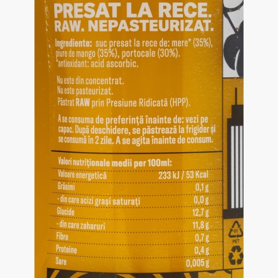 Raw juice Orange Mango 0.5l