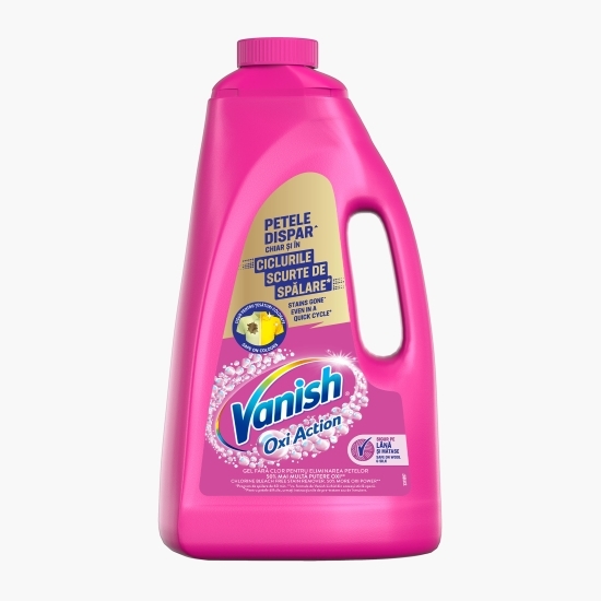 Soluție gel concentrat pentru rufe colorate Oxi Action, 4l