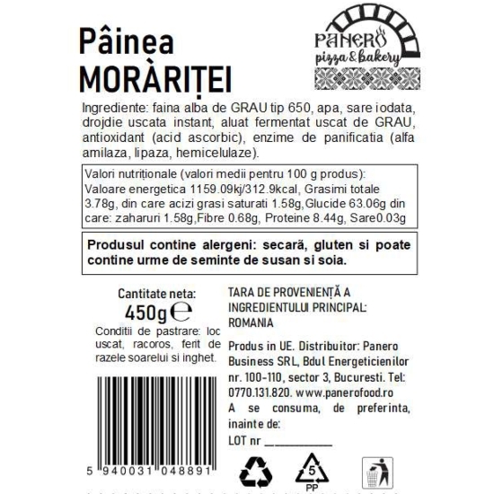 Pâinea morăriței 450g