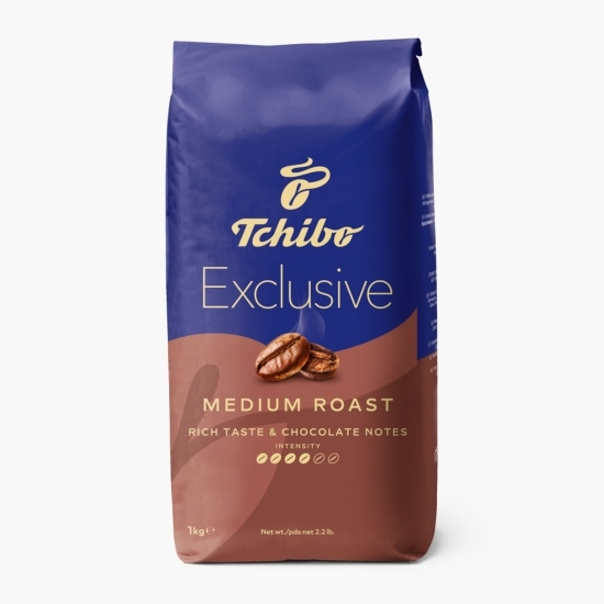 Exclusive Medium Roast 1kg, cafea boabe 