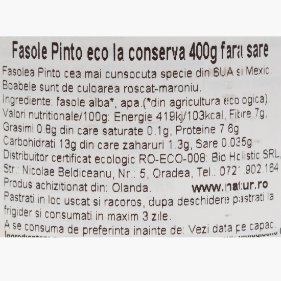 Fasole Pinto eco 400g
