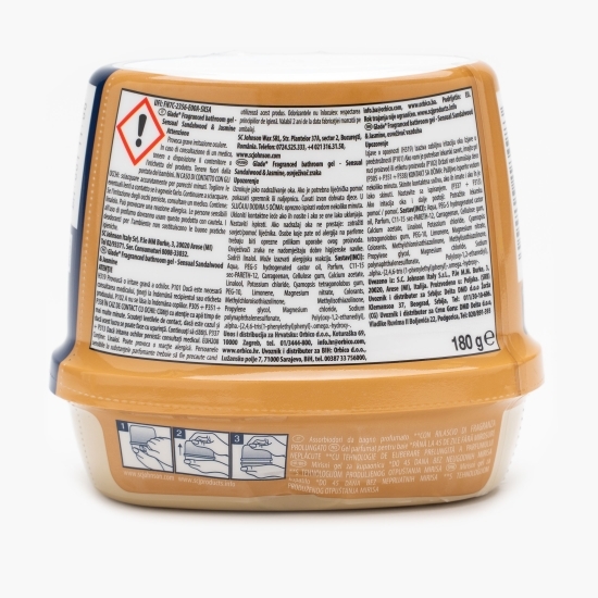 Gel odorizant Sandalwood&Jasmine 180g