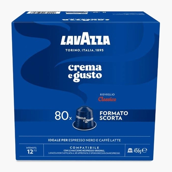 Crema e Gusto, 80 băuturi, 456g, capsule cafea compatibile Nespresso Original