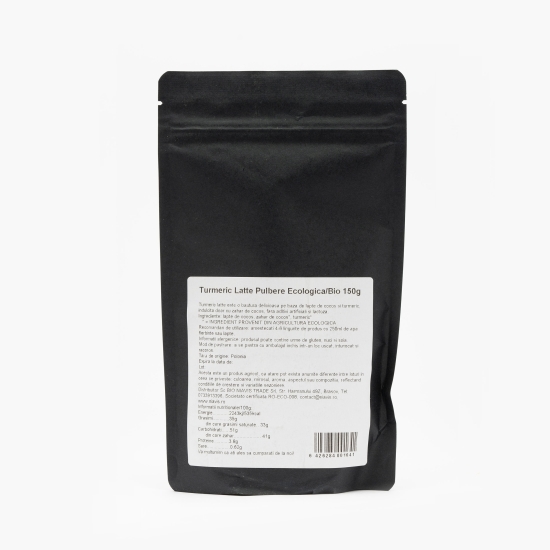Turmeric Latte pulbere ecologică 150g