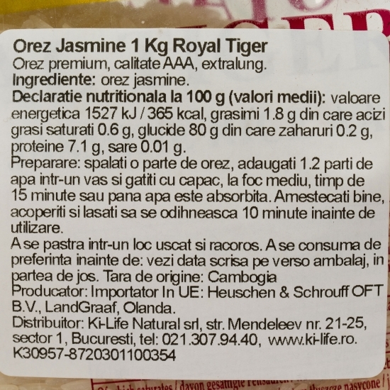 Orez Jasmine 1kg