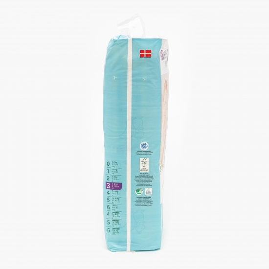 Scutece eco 0% clor mărimea 3, 4-8kg, 52 buc