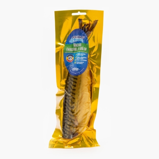 Macrou eviscerat afumat 240g