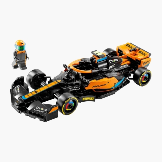Mașină de curse McLarren de Formula 1 2023, 76919 Speed Champions, 245 piese, + 9 ani