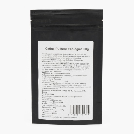 Cătină pulbere ecologică 60g