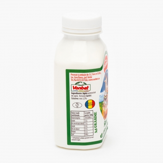 Sana din lapte de capră, minim 3.5% grăsime 300g