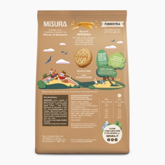 Biscuiți integrali 120g