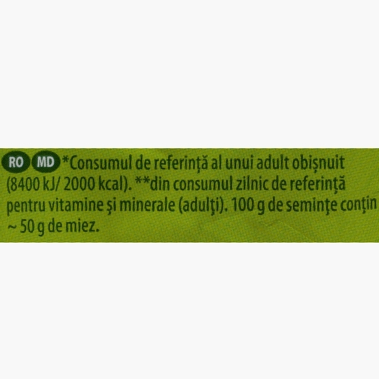 Semințe floarea-soarelui pestrițe, cu sare 100g