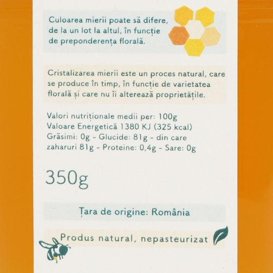 Miere polifloră 350g