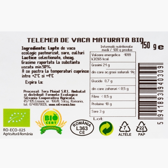 Telemea maturată, eco 150g
