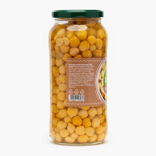 Năut boabe în saramură 540g 