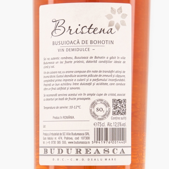 Vin rose demidulce Busuioacă de Bohotin, 12.5%, 0.75l