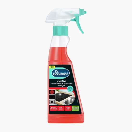 Soluție de curățare a suprafețelor vitro și inox 250ml