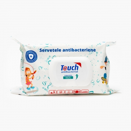 Șervețele umede antibacteriene kids 70 buc