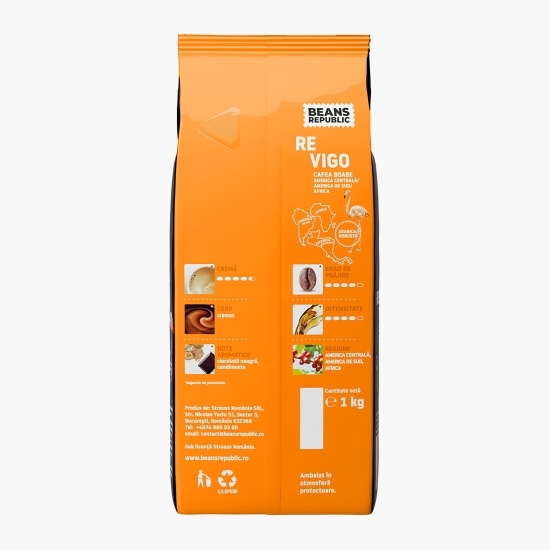 Revigo Arabica & Robusta, 1kg, cafea boabe