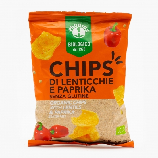 Chipsuri cu linte și paprika 40g