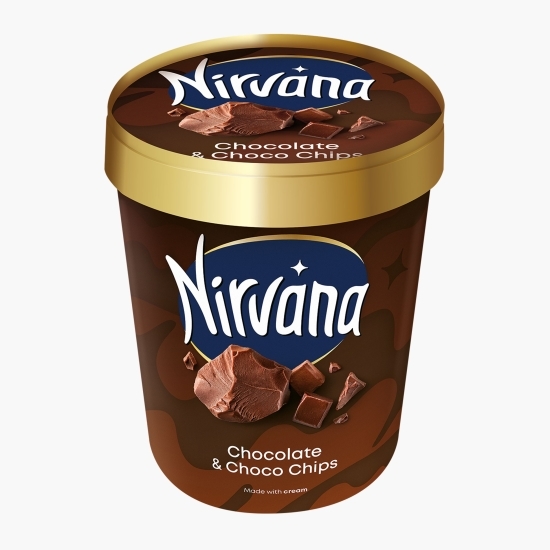 Înghețată Chocolate & Choco Chips, 420ml (322g)