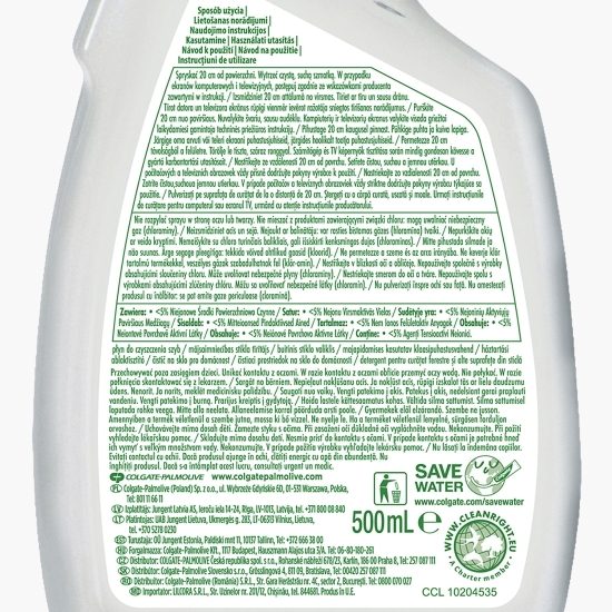 Spray geamuri Crystal cu amoniac 0.5l