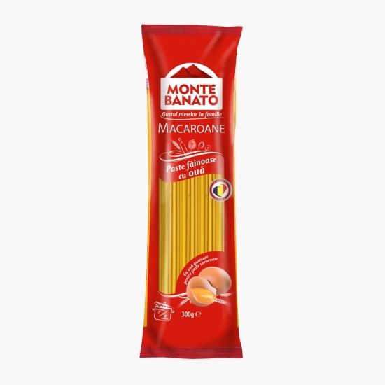 Paste făinoase cu ouă - macaroane 300g