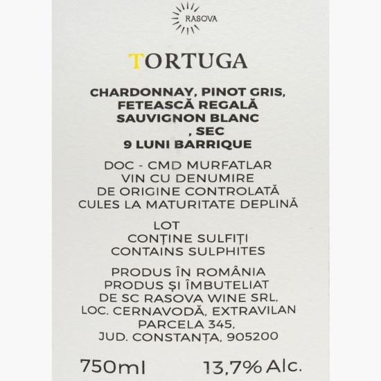 Vin alb sec Semillon & Chardonnay 0.75l