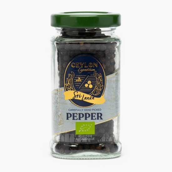 Piper negru boabe eco, 60g